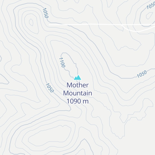 Map of Mother Mountain