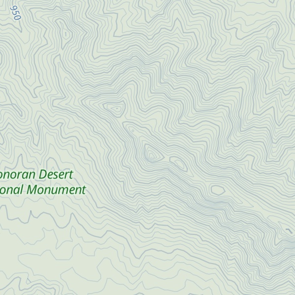Map of Maricopa Peak