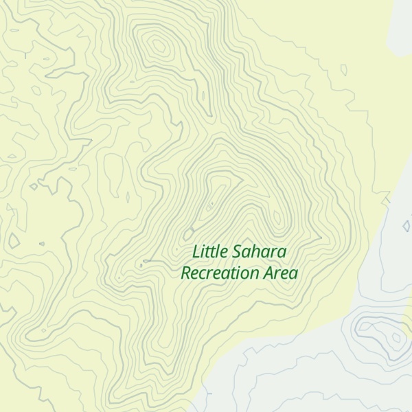 Map of Sand Mountain