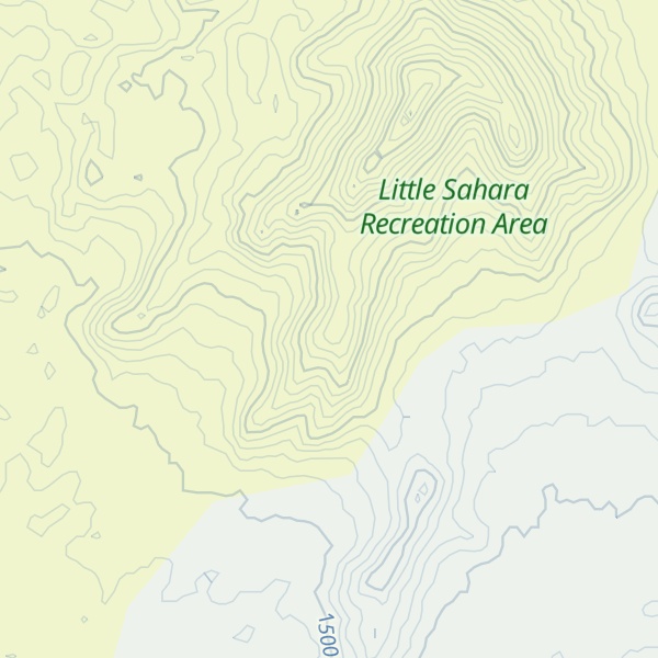 Map of Sunset Ridge
