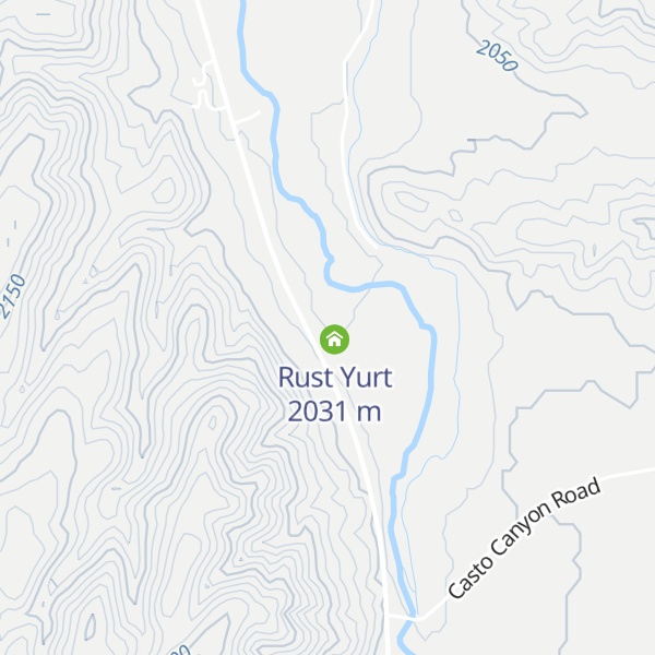 Map of Spruce Yurt