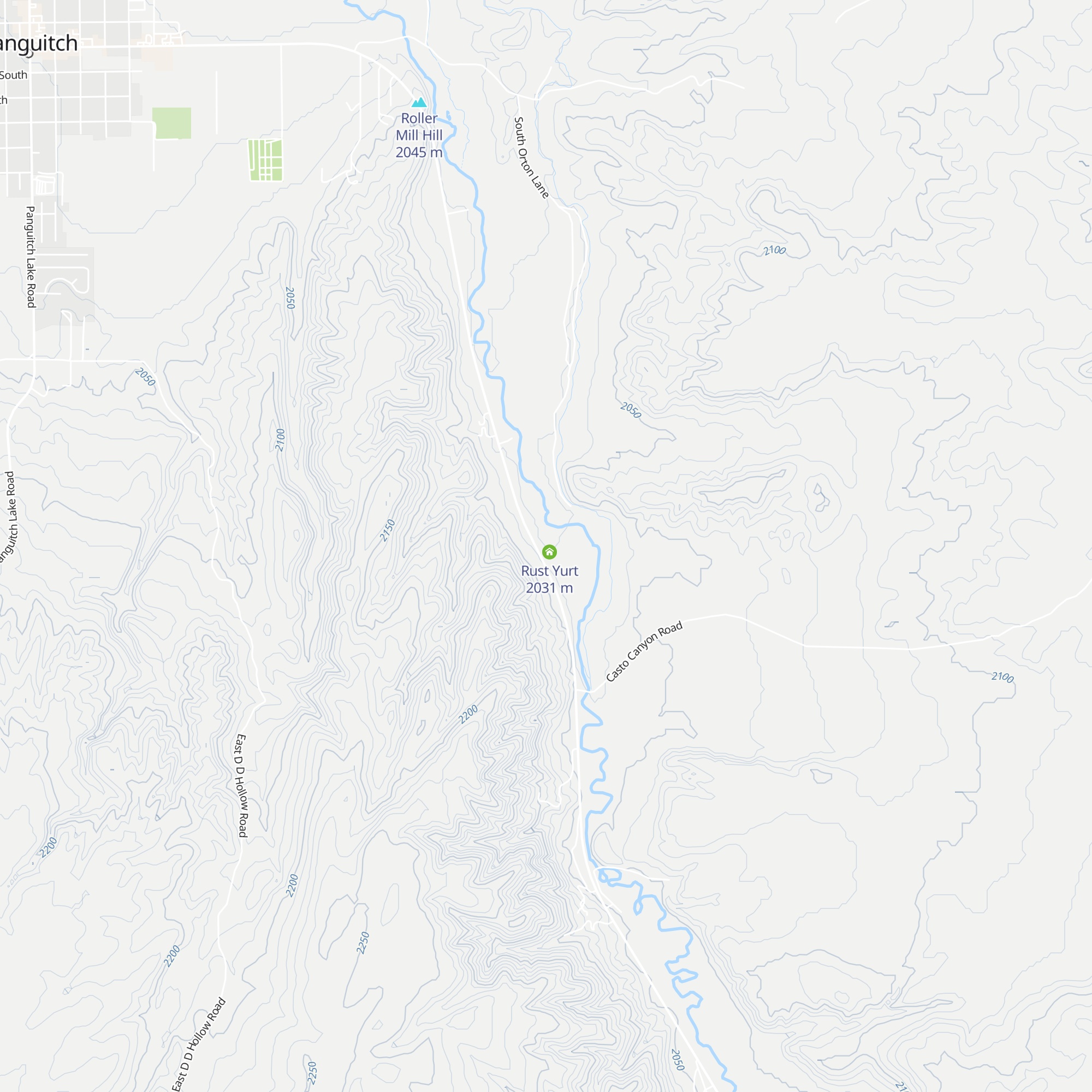 Spruce Yurt map