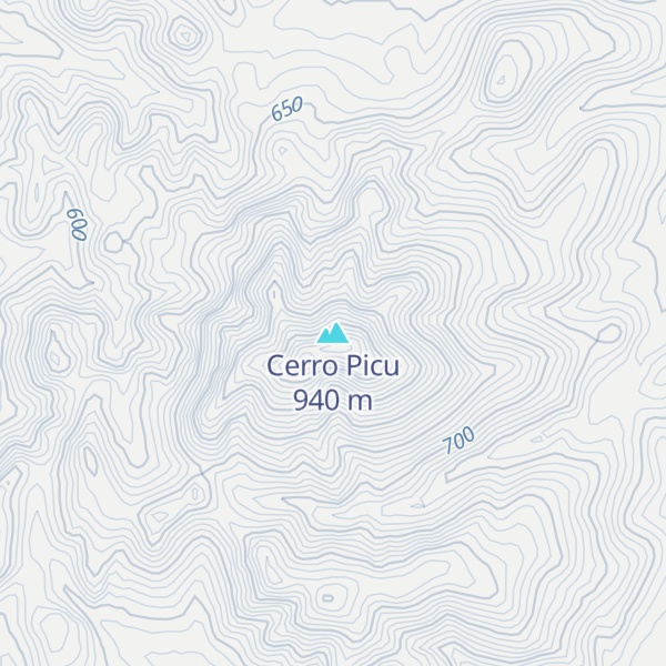 Map of Cerro Picu