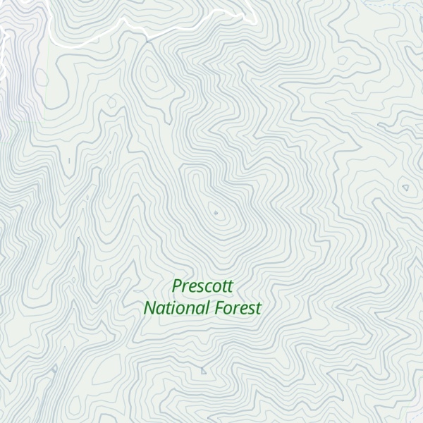Map of Moscow Peak