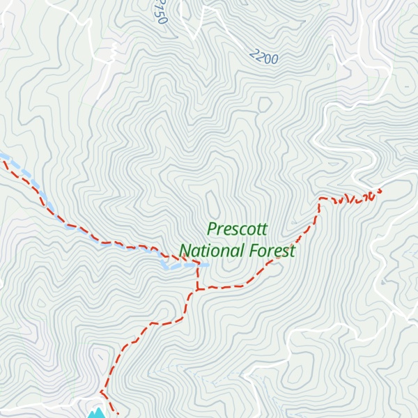 Map of Mount Davis