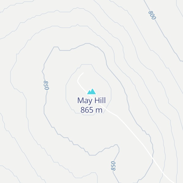 Map of May Hill