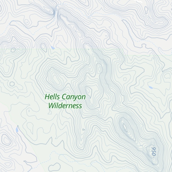 Map of Hellgate Mountain