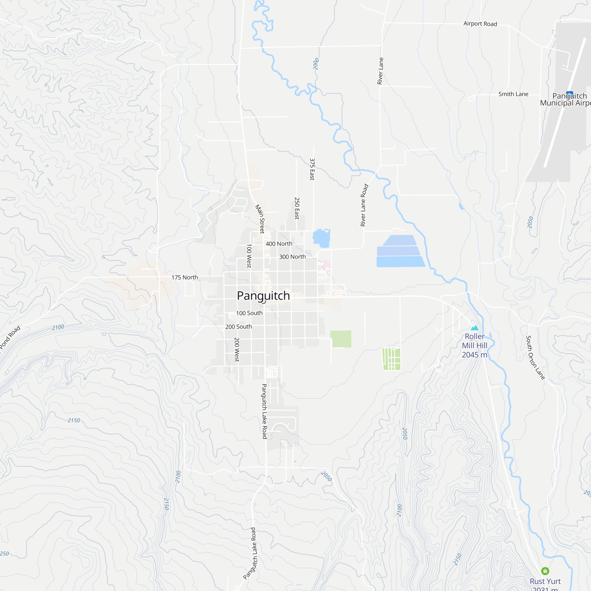 National Forest Information map