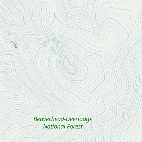Map of Sheepshead Mountain