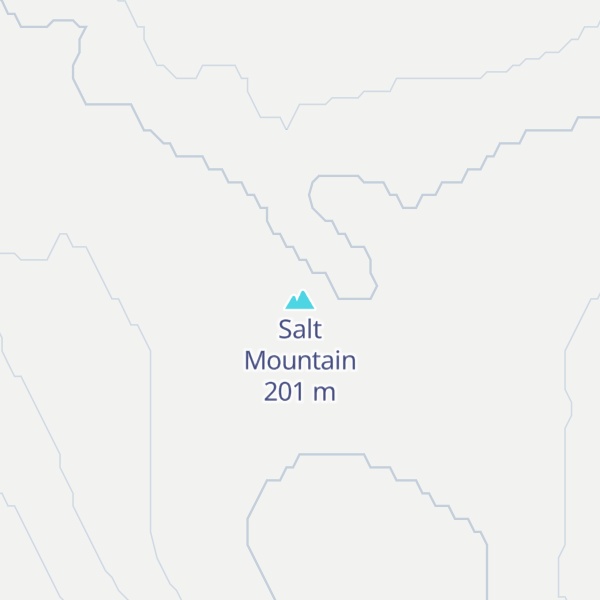 Map of Salt Mountain