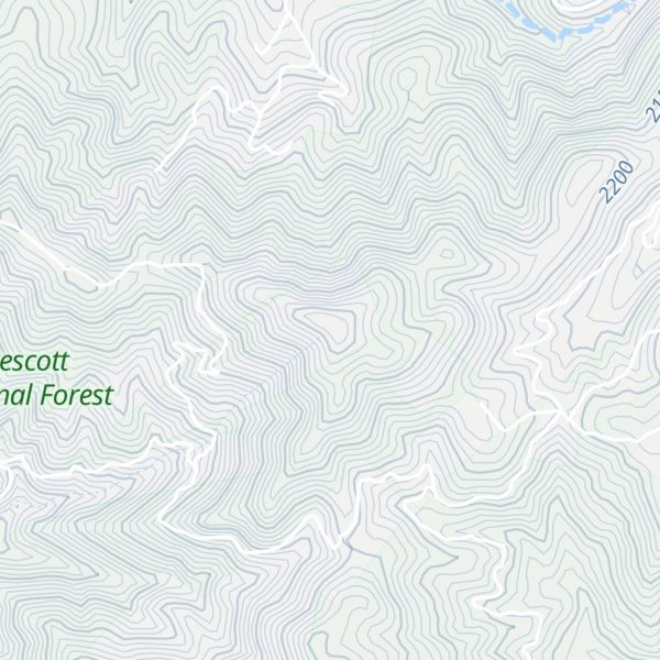 Map of Mount Tritle