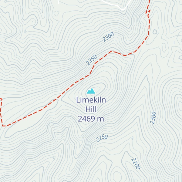 Map of Limekiln Hill