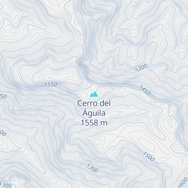 Map of Cerro del Águila