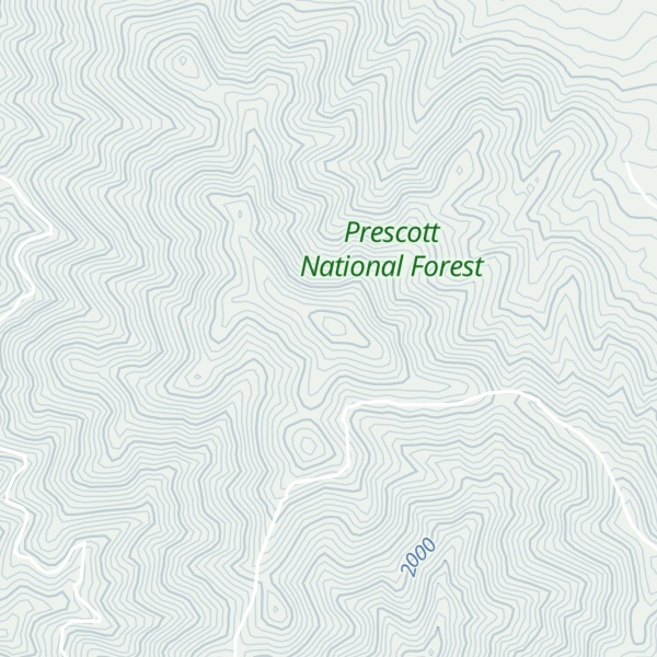 Map of Maverick Mountain