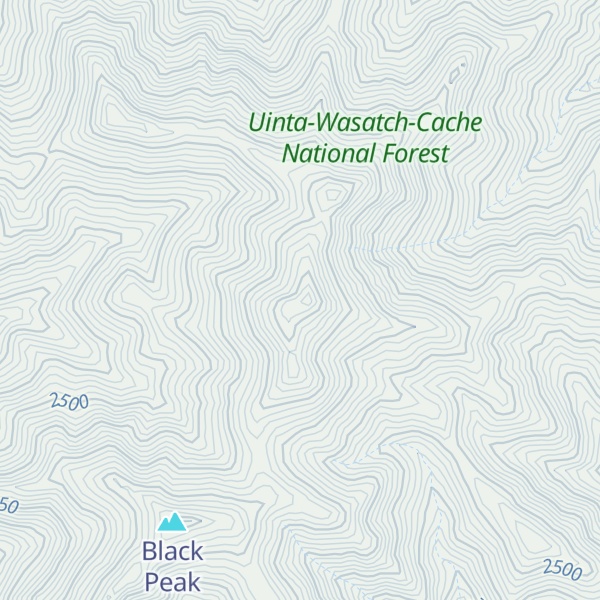 Map of Dutch Peak