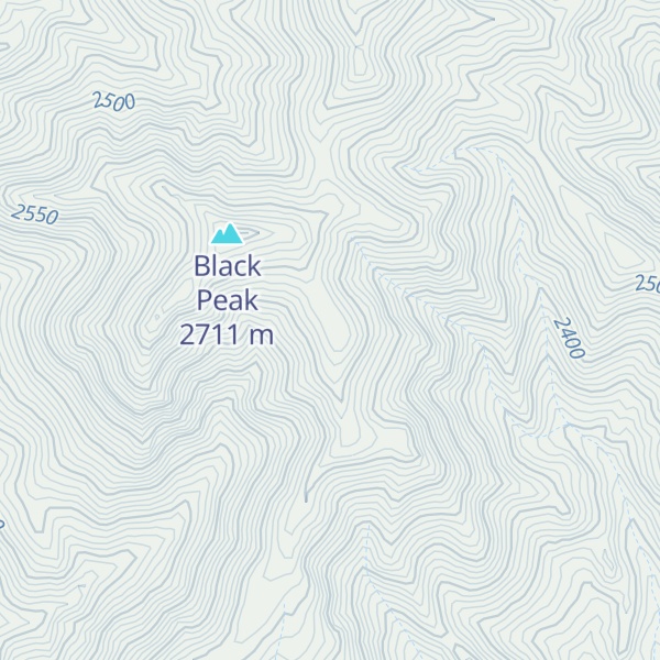 Map of Greens Ridge
