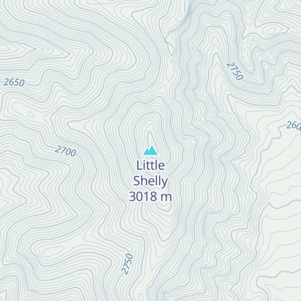 Map of Little Shelly