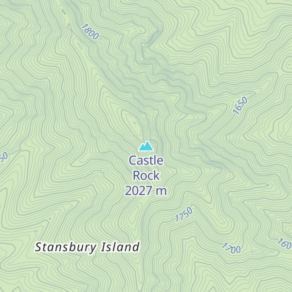 Map of Castle Rock