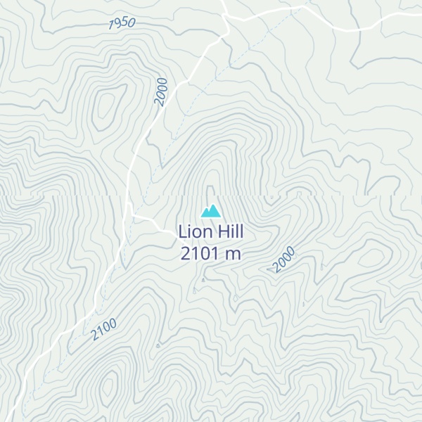 Map of Lion Hill