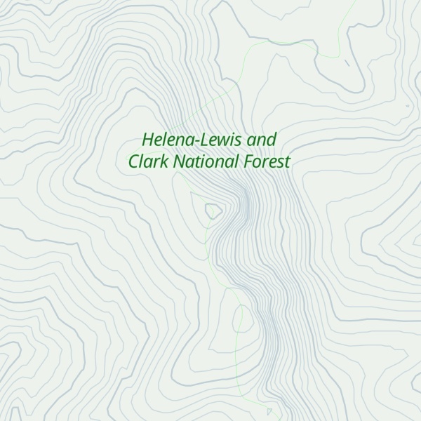 Map of Cliff Mountain