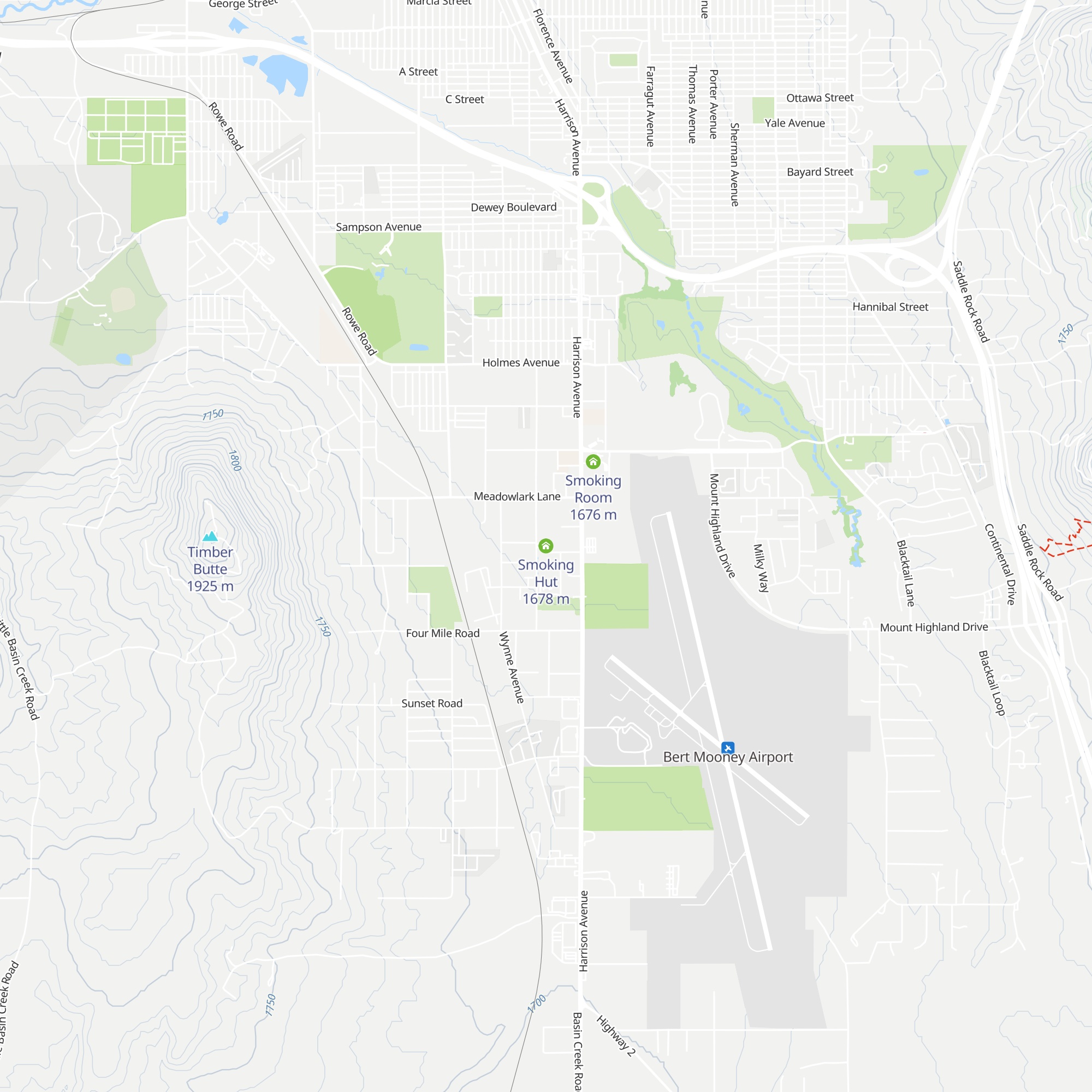 Smoking Hut map