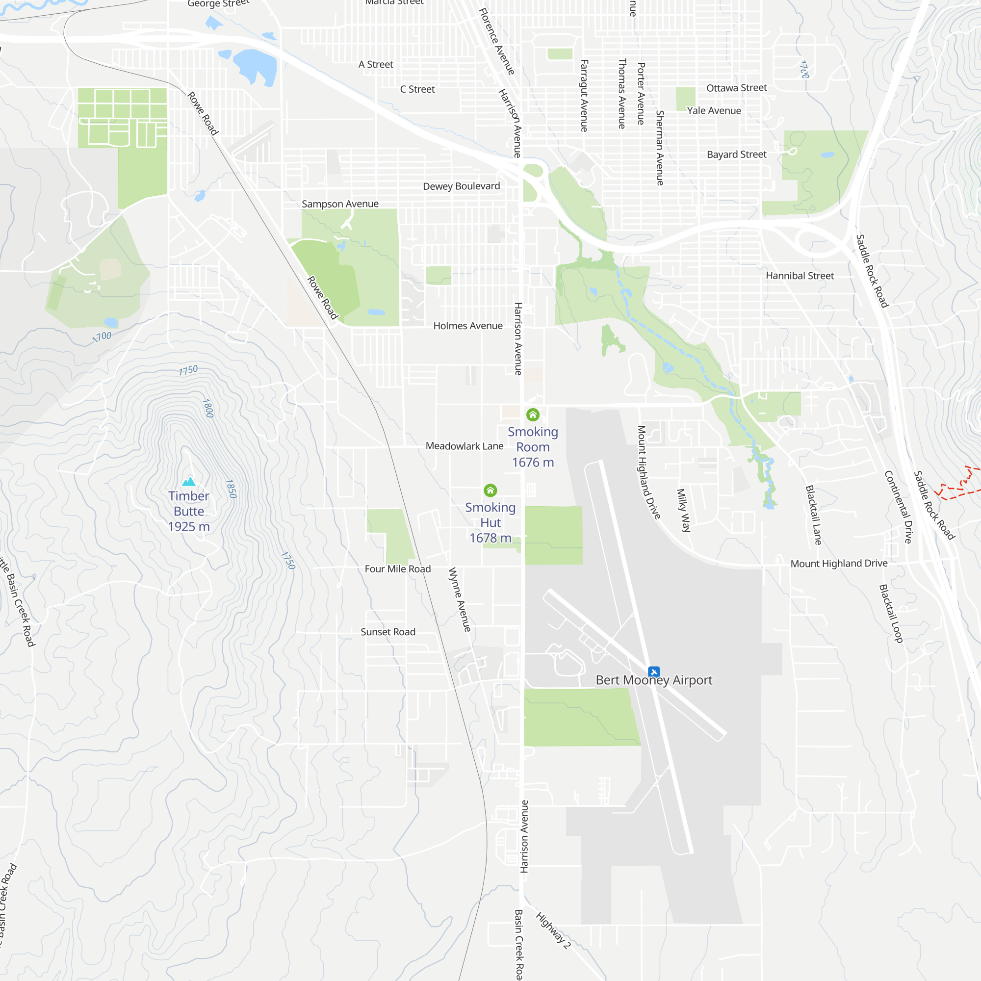 Smoking Hut map