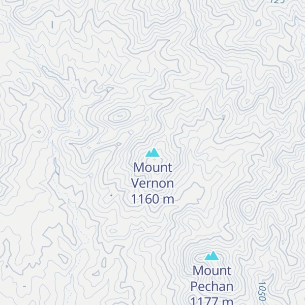 Map of Mount Vernon