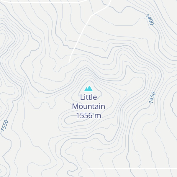 Map of Little Mountain