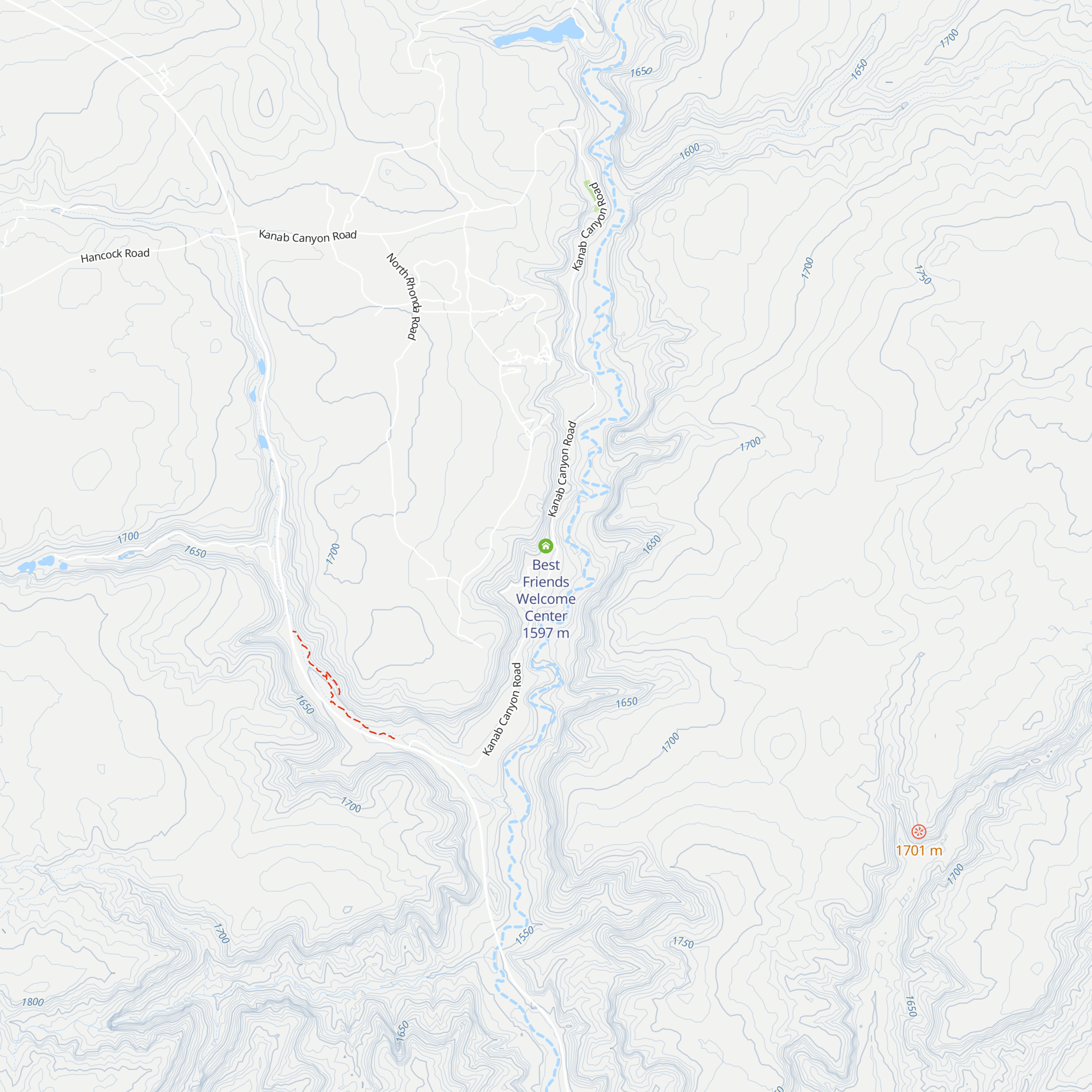 Best Friends Welcome Center map