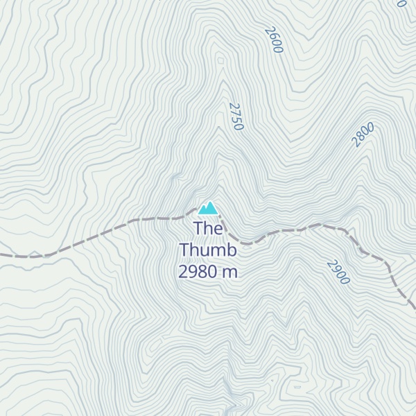 Map of The Thumb