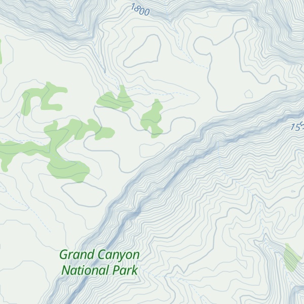Map of Fishtail Mesa