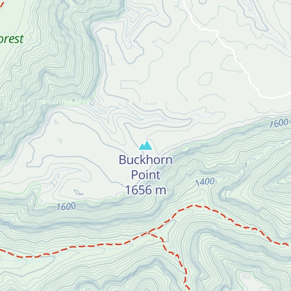 Map of Buckhorn Point
