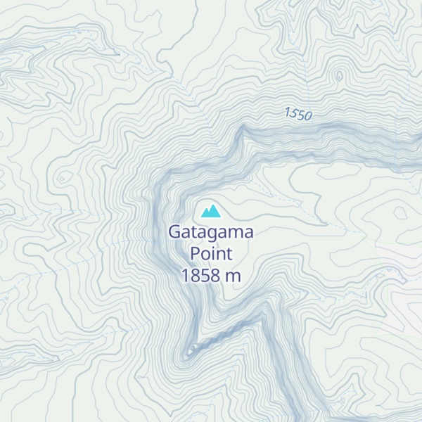 Map of Gatagama Point