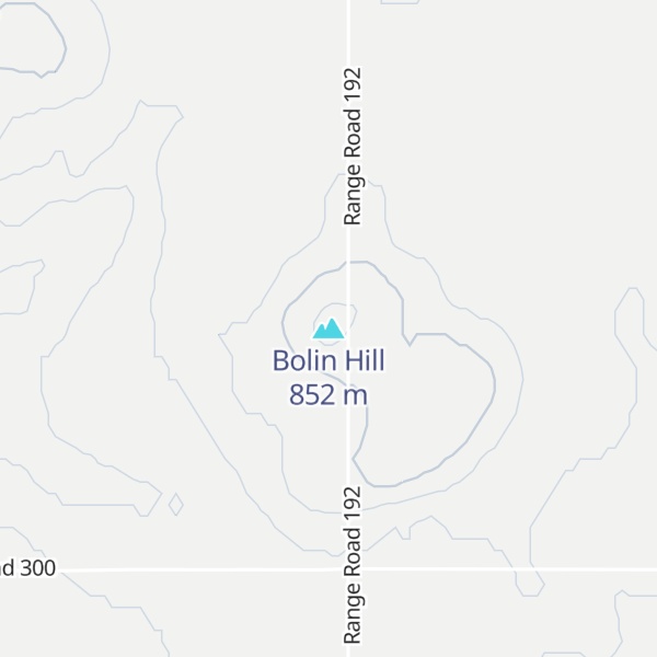 Map of Bolin Hill
