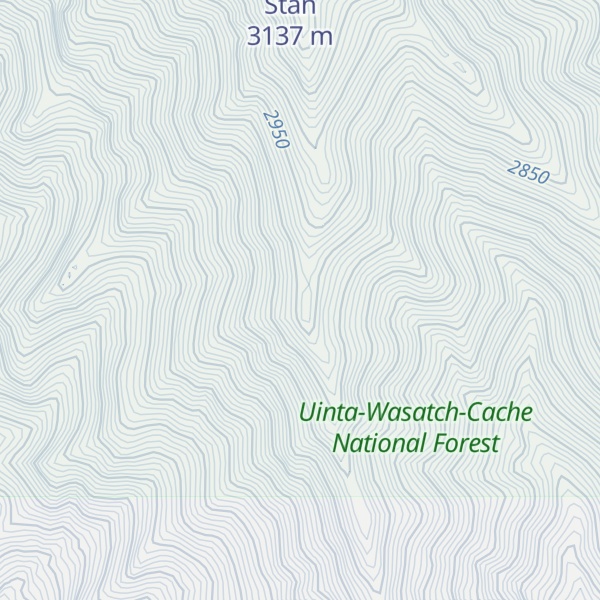 Map of Peak 9586