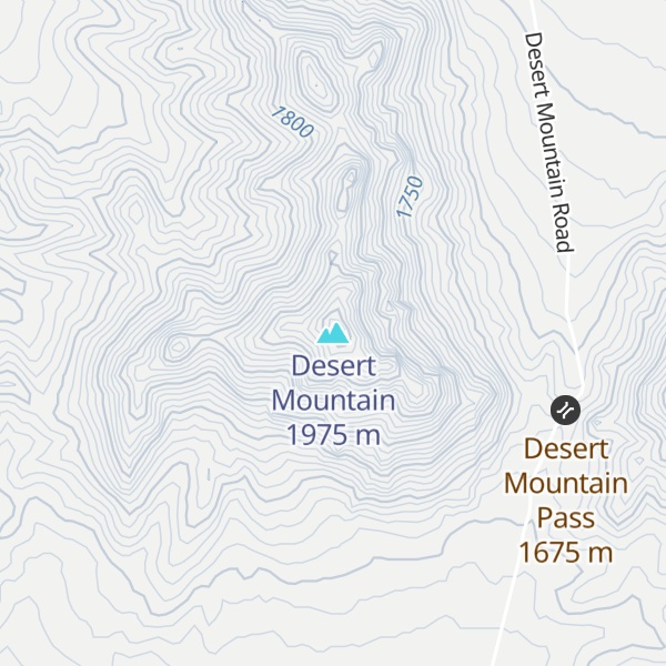Map of Desert Mountain