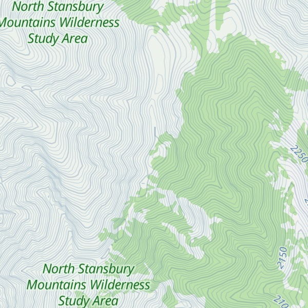 Map of Peak 8625
