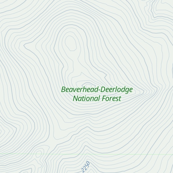 Map of Mount Humbug