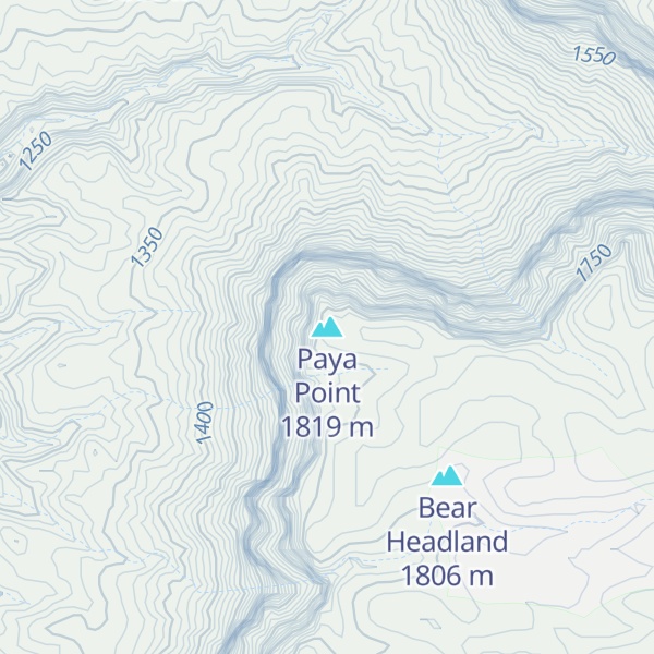Map of Paya Point
