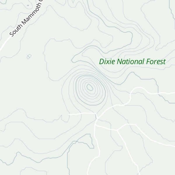 Map of Bowers Knoll