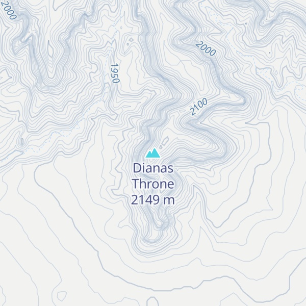 Map of Dianas Throne