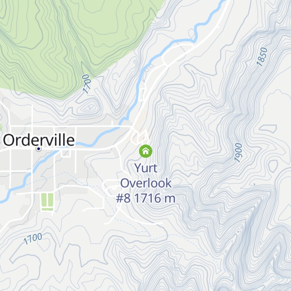 Map of Yurt Overlook #6