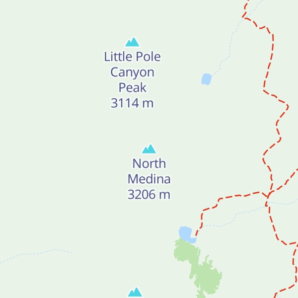 Map of North Medina