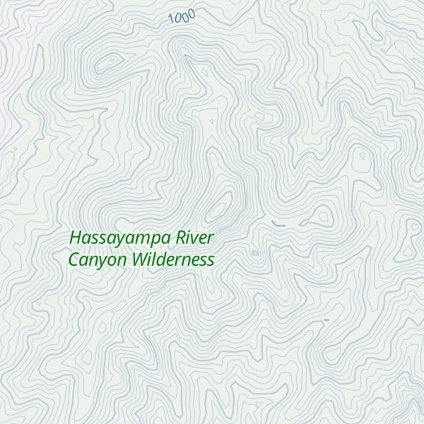 Map of Sam Powell Peak
