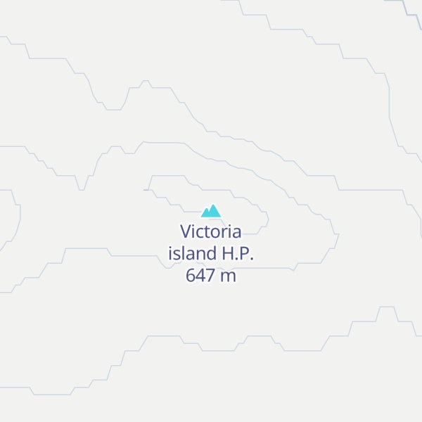 Map of Victoria island H.P.