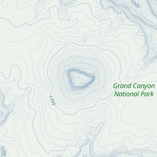 Map of Mount Sinyella