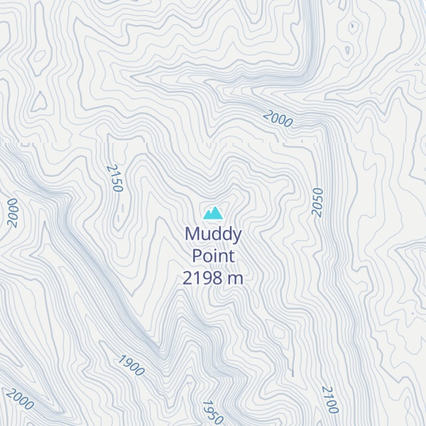 Map of Muddy Point