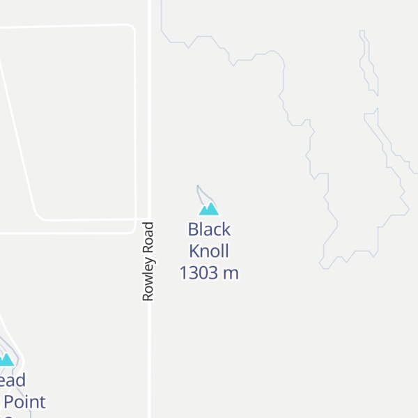 Map of Black Knoll