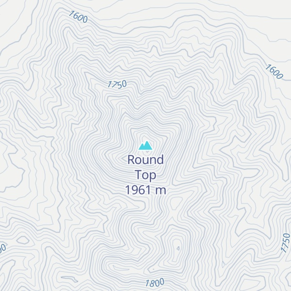 Map of Round Top
