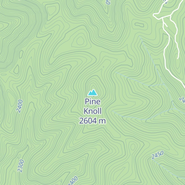 Map of Pine Knoll
